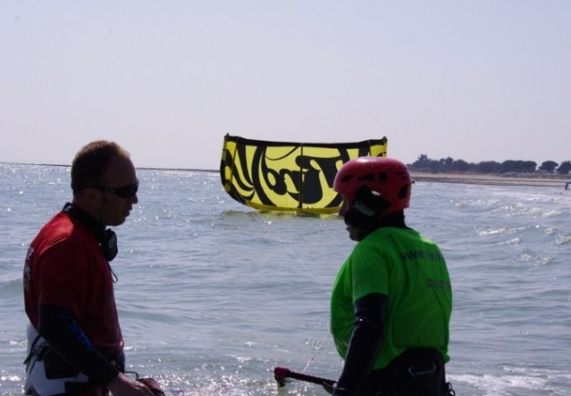  clases de kitesurf en la isla de Re 